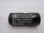 (10) Mepco/electra 3050JL302Y035JM 3000MF 362-8210 Capacitors. Fixed Price $12.00.