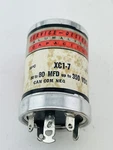 Vintage Nos XC1-7 50-80 Mf 350 Capacitor. Fixed Price $7.20.