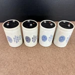 Sangamo Large Can Capacitor Set Of 4 Dcm 53000MFD 25VDC. Fixed Price $149.99.