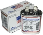 7.5 Mfd X 370 / 440 Vac Oval Run Capacitor Amrad USA2031 - Made In The. Fixed Price $15.70.