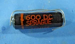 Pcs Sprague 160P .047+-10% 600DC 600VDC Black Beauty Capacitor Nos (free Ship). Fixed Price $29.99.