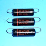 3 Sprague 0.47UF /200VDC 160P Black Beauty Capacitors Nos ***tested***. Fixed Price $79.99.