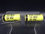 Capacitor 3.0 Mfd 3UF 50VDC Poly Film Cornell Dubilier Wmf 05W3 Audio Lot Of 2. Fixed Price $12.99.