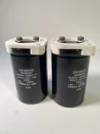 (2) Siemens Capacitors B43441-S4907-T1, 900UF+50/-10%, 350V V26803-B1-V66. Fixed Price $58.00.