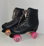 C7 Skates Quad Roller Retro Design 10 Crazy Candy Wheels Strawberry Orange 65MM. Fixed Price $34.00.