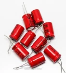 9 Xicon Bi-polar Radial Capacitors / 4.7 Uf 50 Vdc -- C1. Fixed Price $8.95.