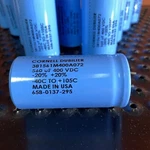 Nos 1X Cornell Dubilier Usa Made 560 Uf Vdc -40C To +105C 381561M400A072. Fixed Price $25.00.
