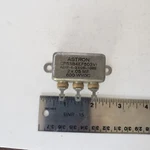 Nos Vtg Astron 2X .05 Mf 600 Wvdc 3 Section Bathtub Oil Capacitor Tested Usa. Fixed Price $9.90.