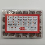 960 Pcs 24 Value Ceramic Capacitor 2PF-100NF Assortment Kit For Electronics. Fixed Price $34.60.