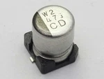 Nichicon Cd Chip Aluminum Electrolytic Capacitors 47 F6.3V105 Set Of 100. Fixed Price $48.00.