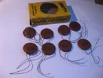 Aerovox DAC-25 Hi-q Capacitor Ceramic Disc .0075UF 1600V Nos Qty 8. Fixed Price $7.99.