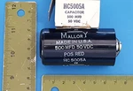 Capacitor Mallory HC5005A Aluminum Electrolytic, Non Solid, V, Uf ( One ). Fixed Price $14.00.