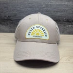 United By Blue Hat Cap Snap Back Mens One Size Beige Hello Sunshine Trucker Nwt. Fixed Price $19.88.