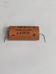 Vintage Axial Tube Paper Capacitor Pyramid 113A6110-2 Mfd Wv Vdc 472721. Fixed Price $14.14.