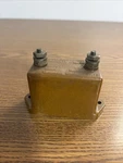 Cornell-dubilier 1053-6H Transmitting Mica Capacitor .06 1000KC .00025MFD 2500V. Fixed Price $14.00.