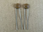 2 Nos 1970S Crl 500 Pf 1000V Ceramic Disc Capacitors .0005 Uf 1KV (qty). Fixed Price $6.00.
