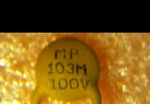 Lot Of 500 New Mpi (EE-103M) Disc Caps Z5U, 100V, .01UF 20%. Fixed Price $25.00.