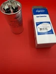 Supco Capacitor Round Dual Run 35 + Uf Mfd 370/440 Volts For Hvac Motors. Fixed Price $16.00.
