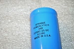 One Sprague Capacitor 36 32000-25 Dc 8329C. New, No Box. Fixed Price $12.00.