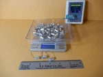Mial Polystyrene Capacitor .013UF ??voltage Qty 50 Nos 13000K Sample = .0134. Fixed Price $20.00.