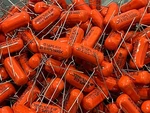 (lot Of 50) Nos Sprague Orange Drop Capacitors .01UF 1600V 16PS-S10. Fixed Price $69.99.