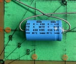 Capacitors Aluminum Electrolytic WBR4-450 Cornell Dubilier 4UF 450V Axial 1PC. Fixed Price $18.27.