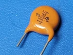 (10 Pcs) 440LD22-R Vishay Safety Cap 2200PF Y5U 20% X1, 400VAC/Y1,500VAC Rohs. Fixed Price $6.95.