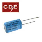 G28838E (pkg 4) Cornell Dubilier (cdm) 22UF 400VDC 105 Radial Capacitor. Fixed Price $9.95.