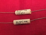 4PC .039UF 100V Asc Polystyrene Metallized Capacitor Type X863 Wrap & Fill Case. Fixed Price $19.99.