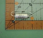 Texas Instruments Axial Tantalum Capacitor 22UF 35V SCM-2 22MFD Ti. Fixed Price $11.19.