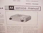 1969 Motorola Auto Car Am Radio Factory Service Shop Repair Manual Model TM299M. Fixed Price $16.99.