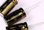 12PCS 1000UF 35V 105C Radial Electrolytic Gold Capacitor 13MM X 26MM 5MM Lead. Fixed Price $10.75.