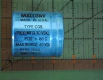 7900UF 30V Mallory Computer Grade Screw Capacitor CGS792U030 Low Profile 4PCS. Fixed Price $10.86.