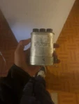 General Electric 15UF 370V Capacitor (21L3115). Fixed Price $10.00.