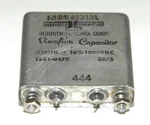 Industrial Condenser Corp 0.22 Mfd, 1000 Capacitor Hv W/ Mounting Screws, Used. Fixed Price $10.00.