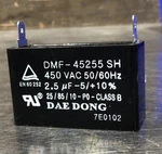 1PCS Capacitor DMF-45255 450VAC 50/60HZ Dae Dong 7E0102 New. Fixed Price $89.99.