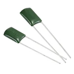 50 Pcs Metallized Polypropylene Film Capacitor, 3900PF 100V 5%, Green. Fixed Price $18.06.