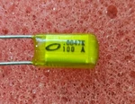 Pc Nichicon QYX2A472KTP 4.7NF 100V Poly Film Capacitor New (6722). Fixed Price $30.00.