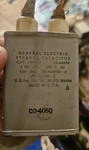 General Electric Pyranol Capacitor Mu-f 600V Dc 26F111 CG48884 CO-405Q. Fixed Price $29.00.