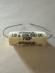 Sprague 730P Axial Polypropylene Capacitor 1.0UF 630V. Fixed Price $6.99.