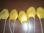Sec 0.01UF 1.5KV Spark Gap Capacitors/lot Of 5/NOS/RADIAL Leaded Package. Fixed Price $6.89.