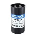43-52 Uf/mfd 250 Vac 20% 50/60 Hz CD60 Round Motor Start Capacitor. Fixed Price $20.95.