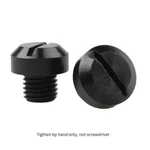 Mirror Blank Plug Caps Black For Kawasaki Z 1000 J 1981-1982. Fixed Price $12.22.