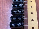 50-PCS Panasonic Aluminum Electrolytic Capacitor 1000UF 35V Radial EEU-EB1V102B. Fixed Price $20.00.