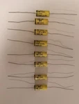 8 Pack Cde Cornell Dubilier Wmf 4P1 .1UF 400VDC 10% Axial Polyester Film Cap. Fixed Price $16.00.
