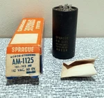 Sprague Motor Start Capacitor AM-1125. Fixed Price $6.95.