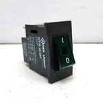 Weber Unimat WTTL22-551 Rocker Switch Full Size 220 Vac 0.4A Green Button Used. Fixed Price $21.99.