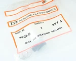 Two Pomona Black Panel Mount Isolated Banana Jack 4921-0. Fixed Price $39.00.