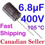 6.8UF 400V 10X16MM 105C Nichicon Cy For Radio Audio Video Motherboard Lcd Hi-fi. Fixed Price $58.74.