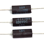 100PC Polypropylene Film Capacitor Mpt MP85S 0.012UF 600V J +/-5% Axial Stk. Fixed Price $24.00.